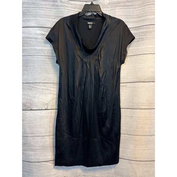 DKNY Silk Blend Cap Sleeve Dress Size 4 - Picture 1 of 3
